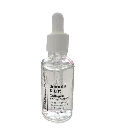 Collagen Facial Serum with Peptides Hyaluronic Acid & Squalane - Revitalize & Hydrate Your Skin | International Shipping Available - Buy Online on GoSupps.com