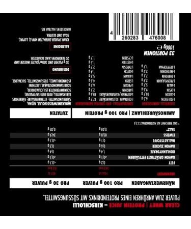 Big Zone Clear Whey Protein Juice | Fruity with refreshing drink character and consistency | High protein | Protein powder with sugar and fat levels - Buy Online on GoSupps.com