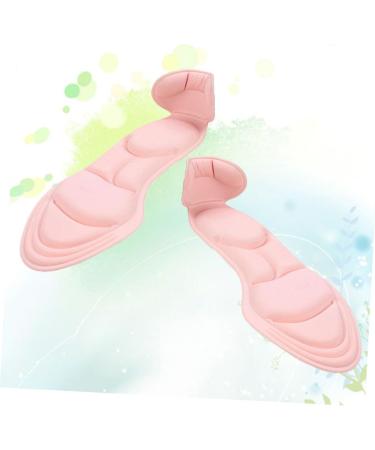 FRCOLOR Back Heel Cushion Pads - 2 Pairs High Heel Inserts & Insoles for Comfort - Pink Medium Size - Buy Online on GoSupps.com