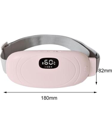 Predolo Menstrual Heating Pillows - 4 Vibration Massage Modes & 5 Heat Levels | Waist Belt & Belly Girdle for Women | Comfort & Relief in Pink - Buy Online on GoSupps.com