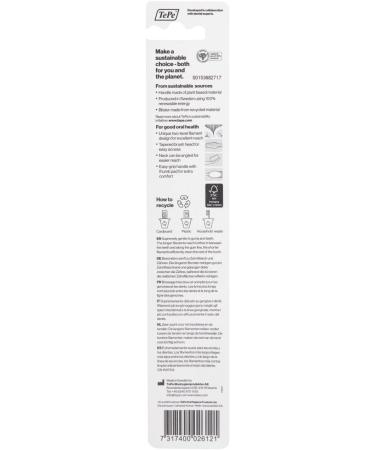 TEPE Supreme Toothbrush - Soft Bristle Tapered Head for Sensitive Teeth & Gum Care | Adult Toothbrush 1 Pack - Buy Online on GoSupps.com