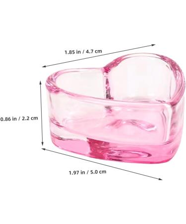 Gogogmee Manicure Tools Glass Dish for Acrylic Nails Nail Dappen Cup Nail Dish Bowl Nail Cup Nail Liquid Holder Decorative Nail Brush Cup Nail Dappen Dish Manicure Nail Dish Glass Nail Dish - Buy Online on GoSupps.com