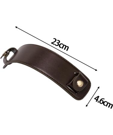 Generic Leather Shoulder Strap Pad Thick Removable Handle Pad for Handbag Handbags dark brown - Buy Online on GoSupps.com