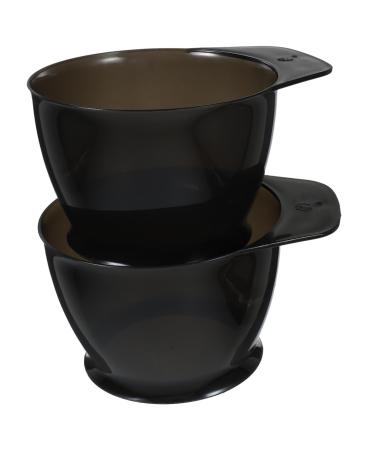 2 pi ces Bol Coiffure Coloration Cheveux Antid rapant Bols Plastique R utilisables avec chelle pour Teinture et Soins Huileux Outil Pratique pour Usage Salon et Maison