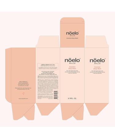 Noelo Hills Essential Body Wash Gentle Pregnancy and Postpartum Cleanser Deep Hydrating Clean Pregnancy Safe Sebum & pH Balancing Formula Pore Cleansing Moisturizing 6.76 fl oz. - Buy Online on GoSupps.com