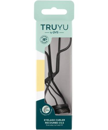 Truyu Eyelash Curler (Black) - Includes 2 Silicone Replacement Pads | No-Pinch Design for Curled and Lengthened Lashes | 1 Count - Buy Online on GoSupps.com