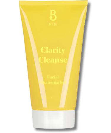 BYBI Beauty Day Glow Exfoliating AHA Face Toner (150ml) & Clarity Cleanse Facial Cleanser (150ml) - Award-Winning Vegan Skincare Set for Dry Dull Skin - Brightening Soothing - Buy Online on GoSupps.com
