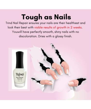 Trind Nail Repair Pink Pearl - Strengthening Nail Treatment 9ml | Best for Damaged Nails - Fast International Shipping - Buy Online on GoSupps.com