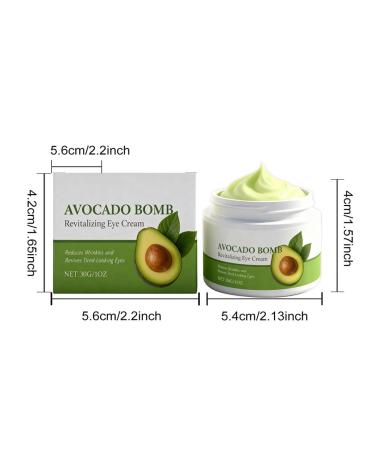 futiu Avocado Eye Cream - Lightweight Formula Nourishing For Eye Area Easy Absorption(2pcs.3pcs) - Buy Online on GoSupps.com