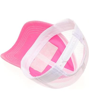 MIRMARU Women's Distressed Vintage Baseball Cap - Salty Hot Pink - Buy Online on GoSupps.com