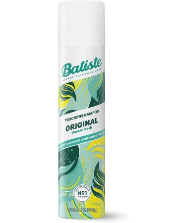 Batiste Dry Shampoo Spray Original Scent 200-ml (Packaging may vary) & Dry Shampoo Spray Original Scent Mini Size Refresh Hair and Absorb Oil Between Washes - Buy Online on GoSupps.com