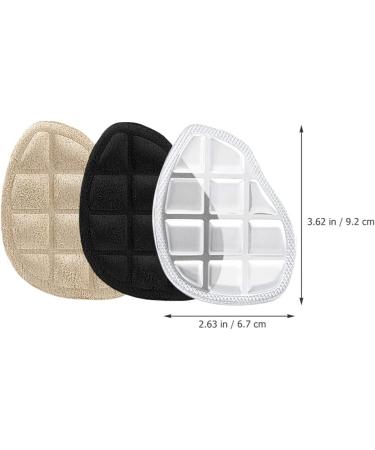 FOMIYES Forefoot Half Size Pad - 3 Pairs Metatarsal Shoe Inserts for Big Shoes - Cushioned Insole Pads for Comfort - Buy Online on GoSupps.com