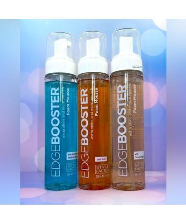 Style Factor Edge Booster Extra Shine Foam - Moisture Rich Mousse with Coconut Water | 9 Oz - International Shipping Available - Buy Online on GoSupps.com
