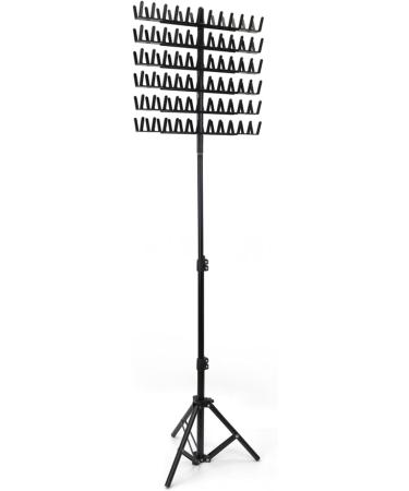 Braiding Hair Rack - Wooden Thread Rack Hair Extention Holder | 144 Pegs Height Adjustable Hair Holder For Braiders Hair Separator Stand Display Stand With Braiding Hair Supplies For Hairstylists - Buy Online on GoSupps.com