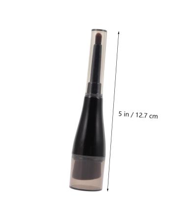 NOLITOY Double Ended Foundation Brush - Multi-Use Eye & Face Makeup Applicator for Travel | Artificial Fiber Loose Powder Brush - Buy Online on GoSupps.com