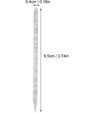 Disposable Cuticle Pusher Double-Sided Cuticle Manicure Pedicure Stick Remove Dead Skin Nail Drilling for Nail Studio for Nail Techniques for Home Use (Black) - Buy Online on GoSupps.com