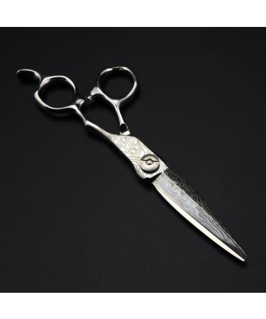 Hair Cutting Scissors 6 Inch Professional Upscale Scissor Damascus Hair Scissors Haircut Thinning Barber Tools Cutting Shears Hairdressing Scissors Set - Buy Online on GoSupps.com