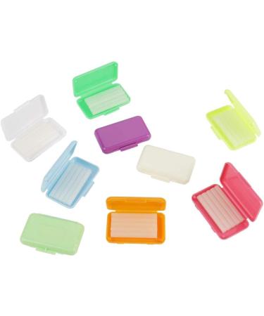 10 Boxes of Braces Chewing Gum & Wax - Dental Aroma Relief for Braces Wearers | International Shipping - Buy Online on GoSupps.com