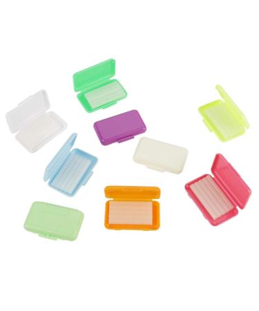 Buy Flavored Orthodontic Wax for Braces - 10 Box Set | Relief from Gum Irritation | International Shipping Available - Buy Online on GoSupps.com
