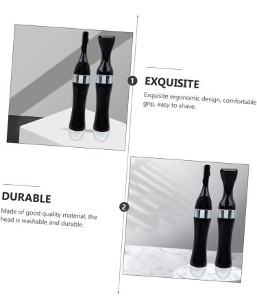 Buy Minkissy Hair Removal Instrument - Eyebrow Trimmer & Beard Trimmer for Men & Women | Multifunctional Electric Shaver & Hair Cutter - Buy Online on GoSupps.com