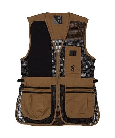 Browning 3050266804 Vest,Trapper Creek Clay/Blk,XL