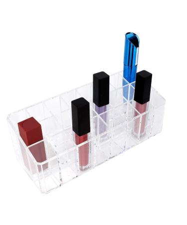24 Grids Deepened Thickened Lipstick Storage Case Lipgloss Glaze Holder Organizer