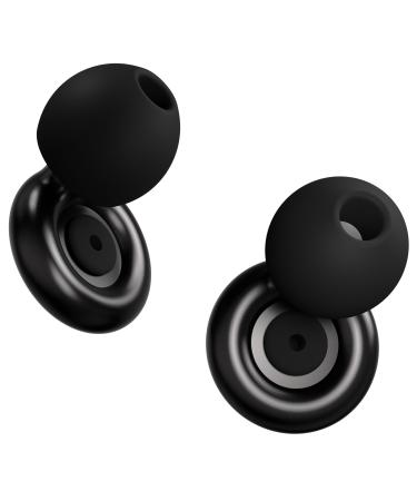 Premium Noise Cancelling Ear Plugs for Sleep Music and More - Super Soft Reusable and High-Fidelity Hearing Protection with Multiple Ear Tips and Stylish Colors
