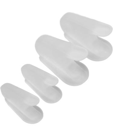 8 Pair Silicone Toe Corrector - Elastic Overlapping Separator for Big Toe Alignment - Buy Online on GoSupps.com