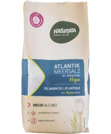  Naturata Naturata Atlantik Organic Sea Salt with Iodine (6 x 500g) - Buy Online on GoSupps.com
