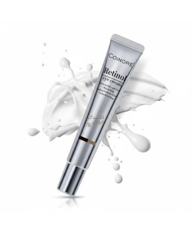 Retinol Under Eye Cream - Anti Aging Eye Cream for Dark Circles Puffiness Wrinkles Reduces Eye Bags Fine Lines & Crow s Feet for Women & Men 0.54 Fl Oz