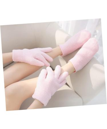 minkissy 1 Pair Foot Moisturising Socks Womens Socks Heel Socks Pedicure Thick Socks Non Skid Socks Invisible Socks Lotion Socks Silk Socks Wicking Socks Spa Socks Skin Care Miss Toe Socks 22.5*8cm - Buy Online on GoSupps.com