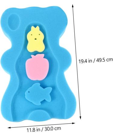 DOITOOL 1 Set Bath Sponge Pad Bath Sponge Mat Bathing Sponge Bath Comfortable Shower Cushion Bath Sponge for Esponja para Ba arse Rubbing Ashes Bathroom Mat Pp Newborn - Buy Online on GoSupps.com