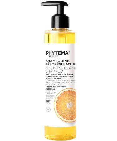 Sebum-regulating shampoo by Phytema Haircare | Oily hair organic soothing shampoo | Fight oily hair effectively with a complete treatment | 250 ml - Buy Online on GoSupps.com