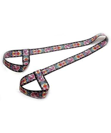 Htartz 2PCS Yoga Mat Strap - Adjustable and Durable Mat Carrier & Stretching Strap - Buy Online on GoSupps.com