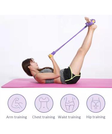Multifunction Resistance Training Pedal Exerciser - Purple - Buy Online on GoSupps.com