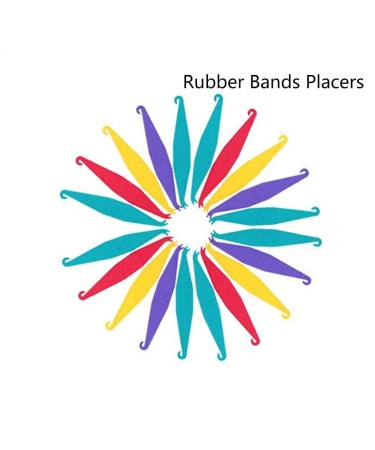 50 Pcs Dental Elastic Rubber Band Placers for Braces - Orthodontic Tool for Easy Replacement - Disposable Plastic Orthodontic Placers - Buy Online on GoSupps.com