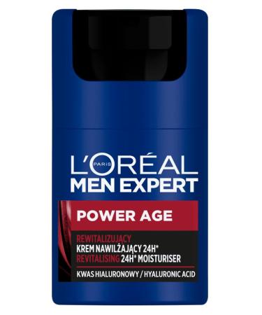 L'Oréal Paris Men Expert Power Age 24h Revitalizing Moisturizing Cream, 50 ml