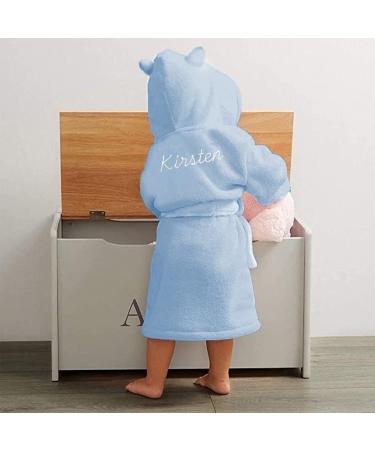 KDO Magic Personalized Baby Bathrobe | Embroidered Morning Mantle in Blue | Unique Gift Idea for Christmas & Birthdays (6-12 Months) - Buy Online on GoSupps.com