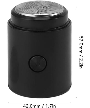 Mini Mustache Trimmer - Rechargeable Electric Beard Trimmer for Travel | High Performance Vertical Stripe Style - Buy Online on GoSupps.com