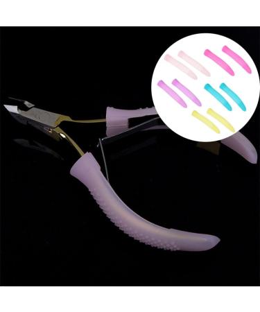 EXCEART 6 Pairs Cuticle Cover Trimmer Handle Cover Cuticle Trimmer Handle Silicone Sleeve Silicone fingertips Sleeve Manicure Tools Nail Nail Nail Polish - Buy Online on GoSupps.com