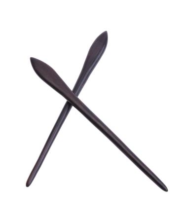 Beaupretty Hand-Carved Japanese Hair Chopsticks - 2 Pack Wood Hairsticks & Hair Pins for Long Hair Women - Buy Online on GoSupps.com