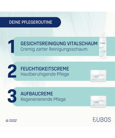 EUBOS Sensitive Moisturising Cream Day Care - 50 ml | Hydrating & Soothing for Sensitive Skin - International Shipping Available - Buy Online on GoSupps.com