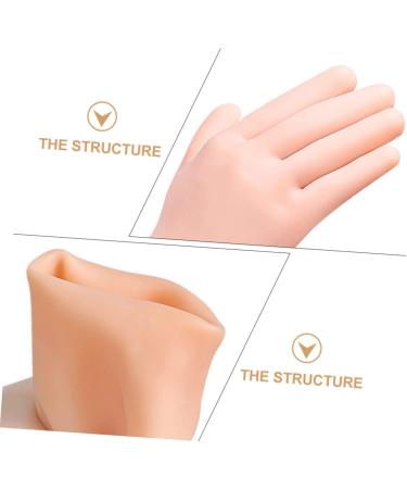 Housoutil 1pair Long Moisturizing Gloves Hand Care Gloves Womens Glives Dry Hand Gloves Round Ponytail Comb Hand Softening Gloves Lotion Dry Hand Moisturizing Gloves Miss Elastic Handle Sebs - Buy Online on GoSupps.com