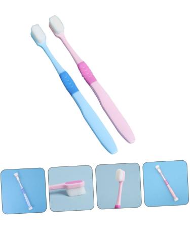 Minkissy 4-Piece Portable Children s Toothbrush Set - Soft Safe & Effective Pink Cleaning Tools for Kids | International Shipping - Buy Online on GoSupps.com
