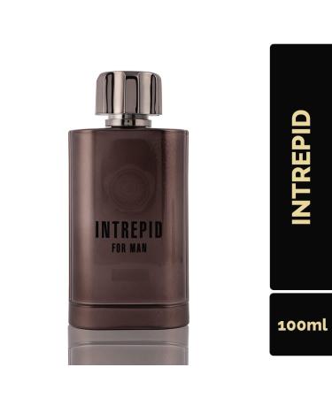 Intrepid Imported Long Lasting Men Perfume Citrus Floral & Sweet Soothing Fragrance | 100ml - Buy Online on GoSupps.com