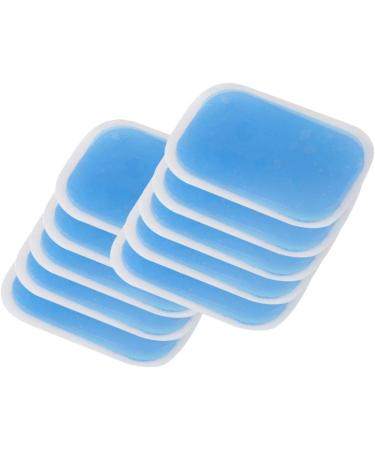 Buy BUIFULSIC 50PC Stainless Steel Gel Pads for Abdominal Stimulators | Durable Hydrogel Sheets for Fitness Equipment Replacement - Blue - Buy Online on GoSupps.com