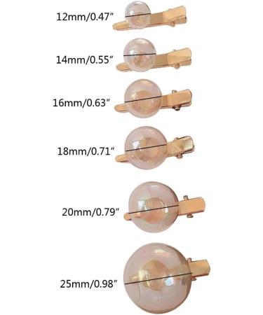 xbiez Bubble Duck Bill Clip Hairpin Y2K-style Ornaments Headdress Hair Accessories Delicate Bobby Pins Mini Bobby Pins Hairpin - Buy Online on GoSupps.com