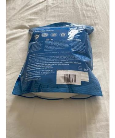 Pure Epsom Salts | Magnesium Sulphate Bath Salt | 5kg Pack | Soothing and Relaxing - Buy Online on GoSupps.com
