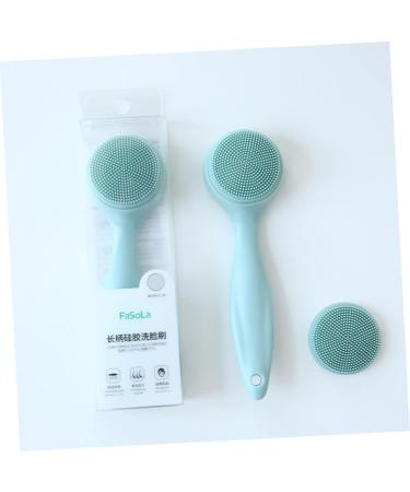1 Set Cleansing Brush Face Scrubber Silicone Brush Facial Exfoliator Brush Facial Cleansing Exfoliator Deep Clean Face Wash Facial Scrubber Silicone Face Cleasing Milk Hand Wash Pp - Buy Online on GoSupps.com