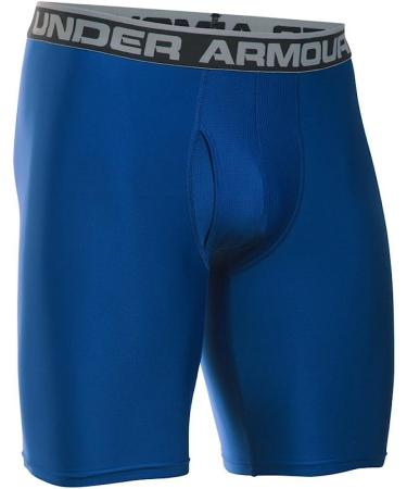 Under Armour Men's Original Series 9 Boxerjock Small Royal/Steel - Buy Online on GoSupps.com